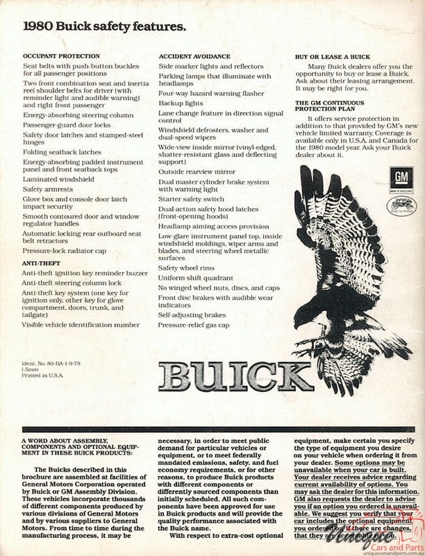 1980 Buick Brochure Page 25
